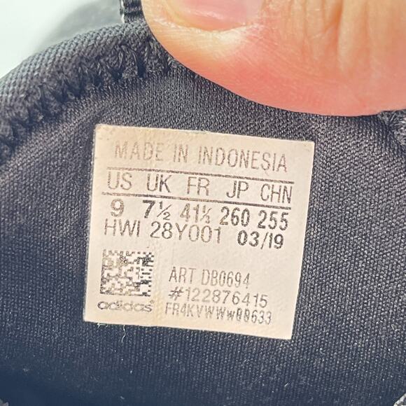 adidas Cloudfoam Pure Grey Running Shoes Lightweight DB0694 Women’s Size 8.5 - Picture 9 of 10